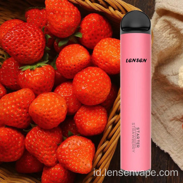 Baterai 650mAh yang disesuaikan 1000PUFFS POD VAPE DISAGA